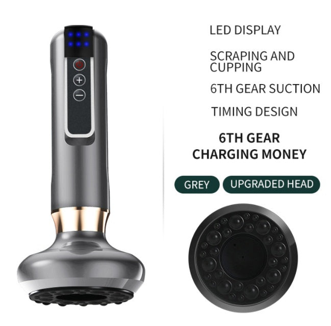 Electric Vacuum Cupping Massager For Body Anti-Cellulite Suction Cup Gua Sha Massage Body Cups Gua sha Fat Burning Slimming Jars Electric Vacuum Cupping Massager For Body Anti-Cellulite Suction Cup Gua Sha Massage Body Cups Gua sha Fat Burning Slimming Jars